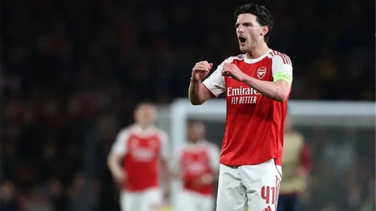 ديكلان رايس: غايتنا النهائية بعد التأهل إلى نصف نهائي دوري أبطال أوروبا